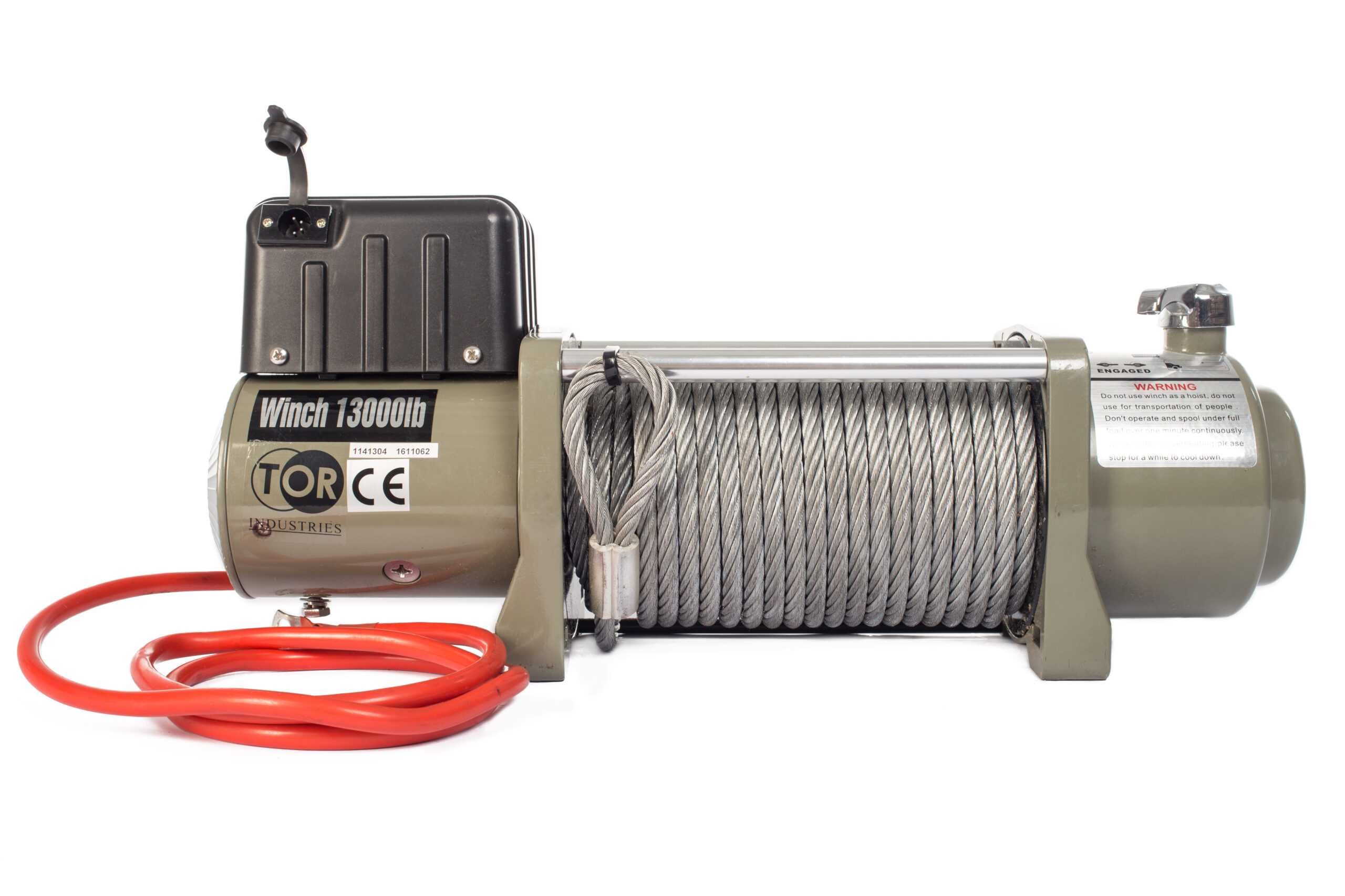 ЛЕБЕДКА (5897 КГ/28 М) АВТОМОБИЛЬНАЯ TOR 12 V SEC13000