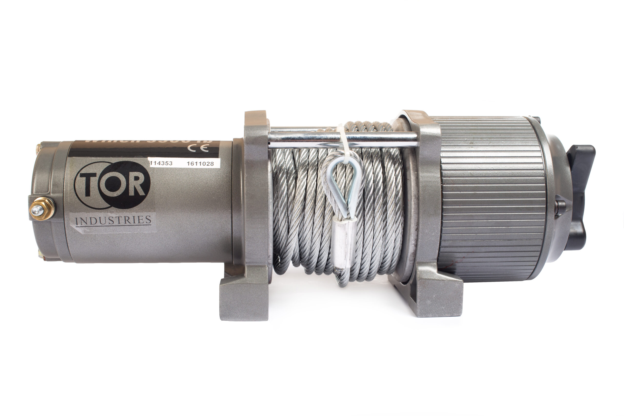 ЛЕБЕДКА (1588 КГ/15 М) АВТОМОБИЛЬНАЯ TOR 12 V P3500-1D