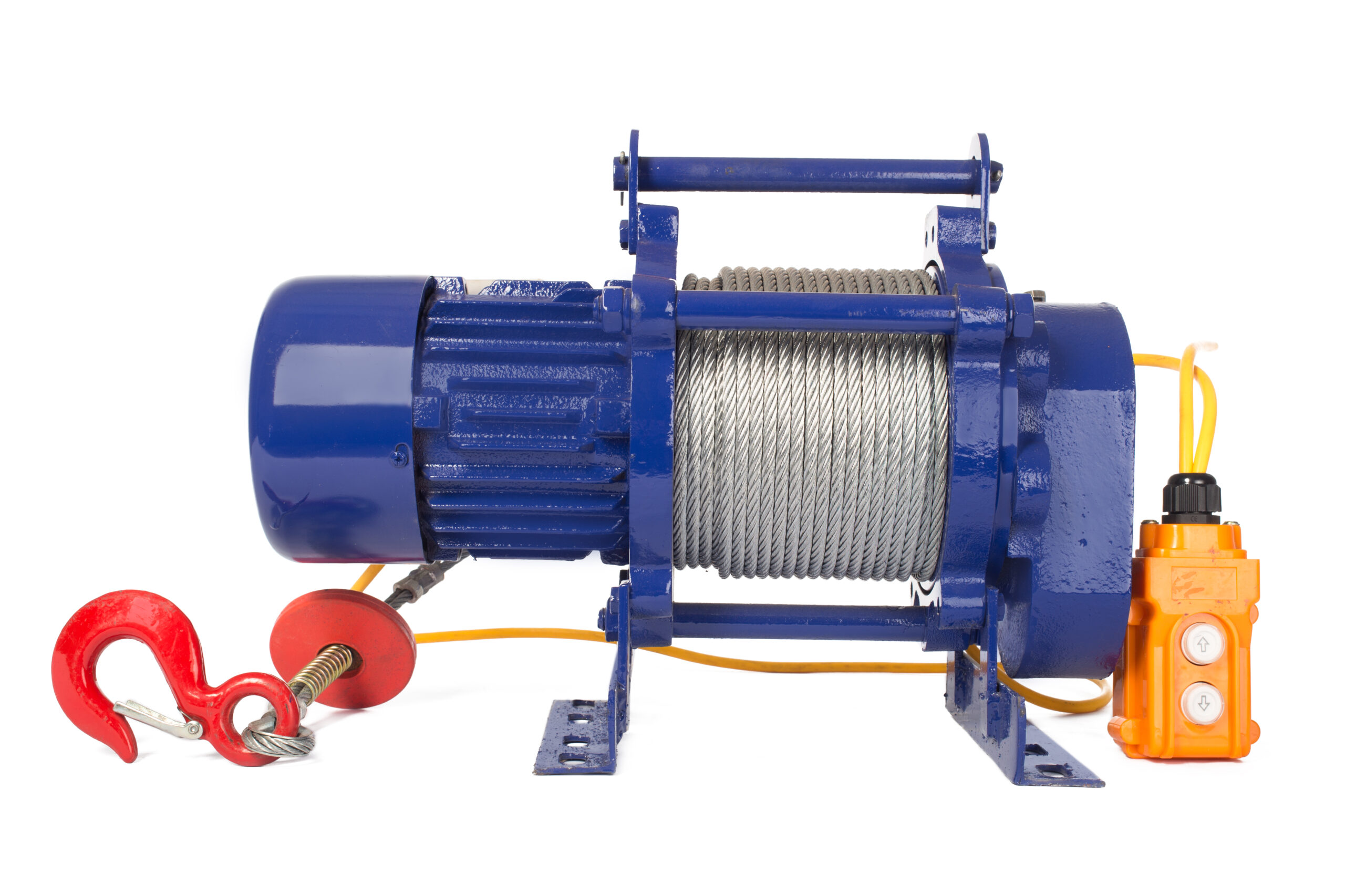 ЛЕБЕДКА TOR CD-300-A (KCD-300 KG, 380 В) С КАНАТОМ 30 М