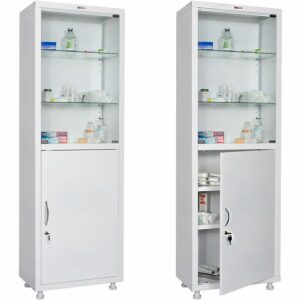 Медицинский шкаф HILFE МД 1 1760/SG