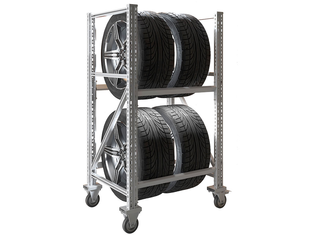 Купить металлический стеллаж MS PRO 1350/781X606 в Казани в магазине АльфаСнаб.