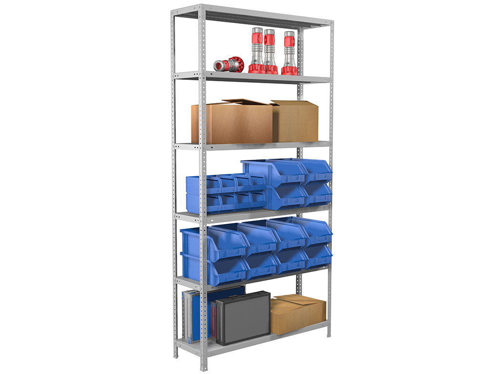 Стеллаж MS Standart 200/100x40/6