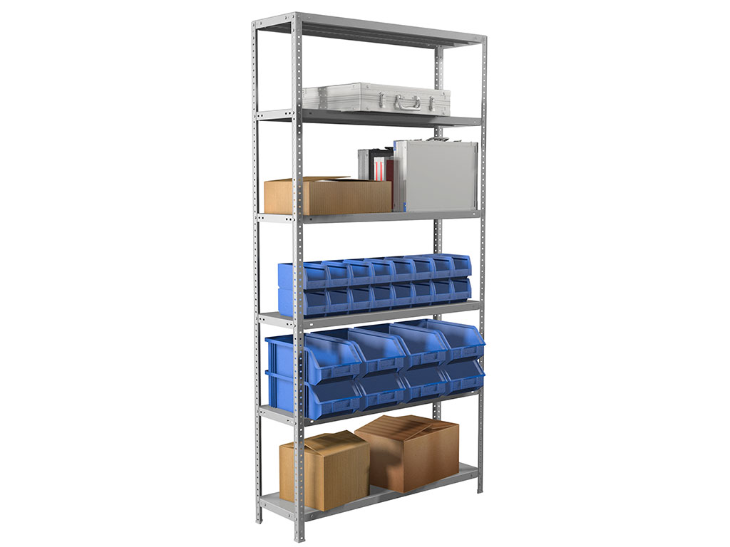 Стеллаж MS Standart 220/100x30/6